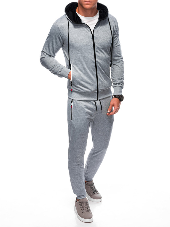 Edoti Ανδρικό φούτερ και φόρμες φούτερ γκρι Edoti