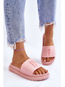 BIG STAR SHOES Γυναικείες παντόφλες Big Star ανοιχτό ροζ