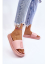 BIG STAR SHOES Γυναικείες παντόφλες Big Star ανοιχτό ροζ