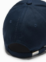 Ombre Clothing Ανδρικό καπέλο μπέιζμπολ με διακοσμητικό κέντημα σκούρο μπλε Ombre Clothing