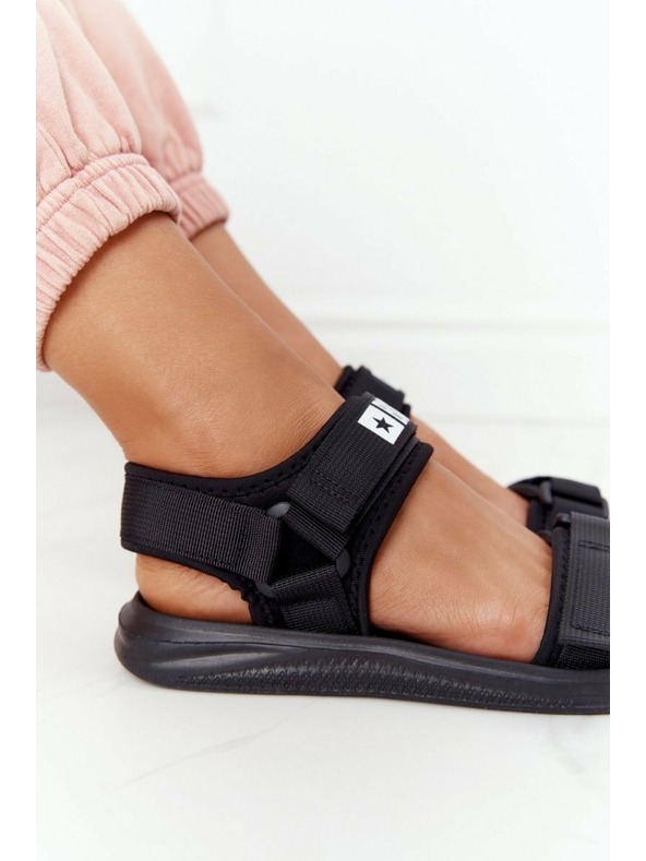 BIG STAR SHOES Γυναικεία αθλητικά σανδάλια Big Star - μαύρο