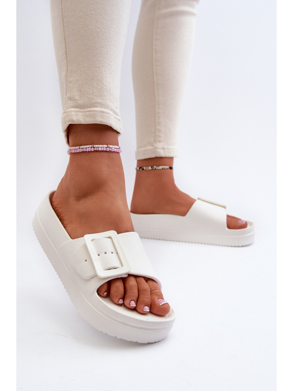 BIG STAR SHOES Γυναικείες παντόφλες αφρού πλατφόρμας με αγκράφα Big Star