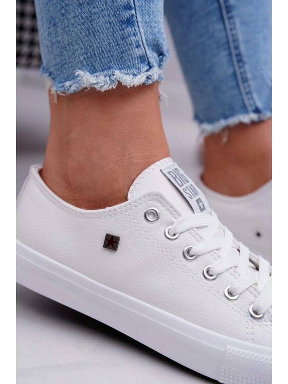 BIG STAR SHOES Γυναικεία αθλητικά παπούτσια Big Star Classic - Λευκό