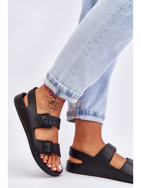 BIG STAR SHOES Γυναικεία ελαφριά σανδάλια Big Star Μαύρο