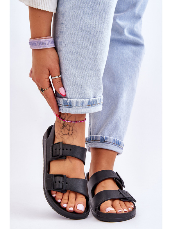 BIG STAR SHOES Γυναικεία ελαφριά σανδάλια Big Star Μαύρο