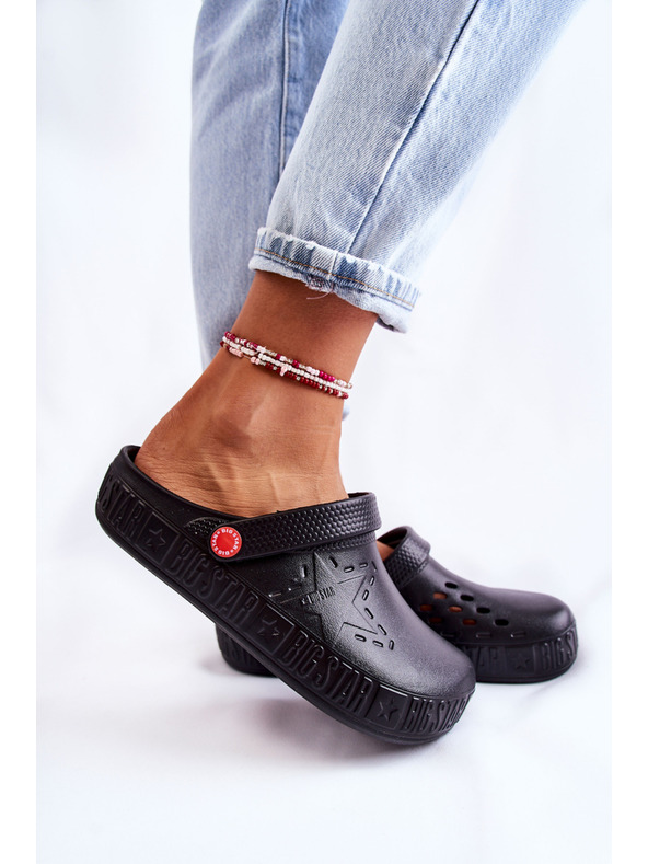 BIG STAR SHOES Γυναικείες παντόφλες Big Star Bright Kroks