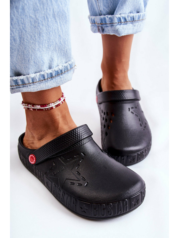 BIG STAR SHOES Γυναικείες παντόφλες Big Star Bright Kroks