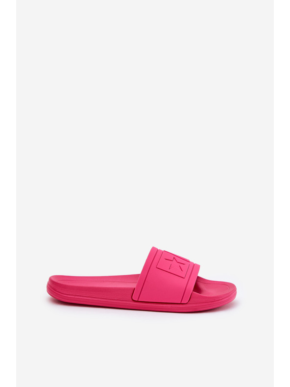 BIG STAR SHOES Γυναικείες παντόφλες μόδας Big Star ροζ