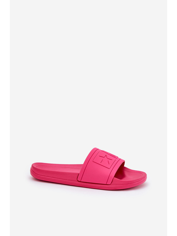 BIG STAR SHOES Γυναικείες παντόφλες μόδας Big Star ροζ