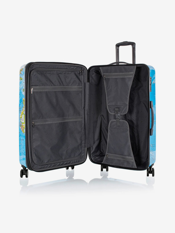 Heys Μπλε ταξιδιωτική βαλίτσα με σχέδιο Heys Journey 3G L