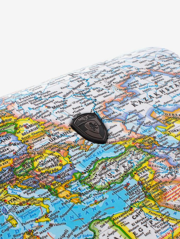 Heys Μπλε ταξιδιωτική βαλίτσα με σχέδιο Heys Journey 3G L