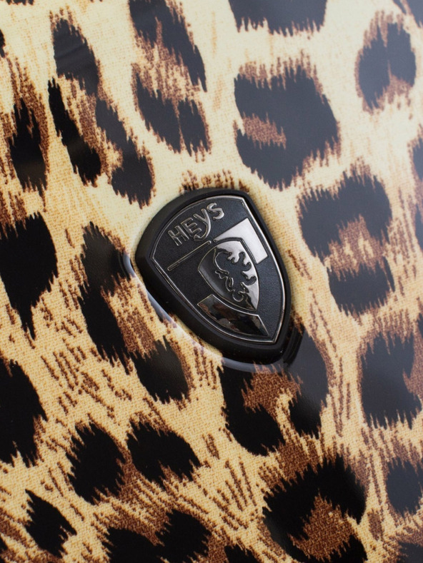 Heys Σετ τριών ταξιδιωτικών βαλιτσών με σχέδιο σε καφέ χρώμα Heys Brown Leopard S,M,L