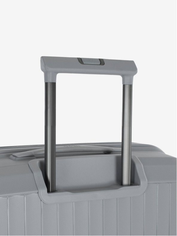 Heys Ανοιχτόχρωμη γκρι ταξιδιωτική βαλίτσα Heys Airlite L Grey