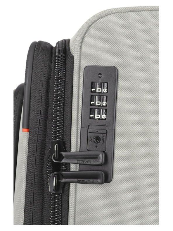 Travelite Ταξιδιωτική βαλίτσα Travelite Crosslite 5.0 L White Sand