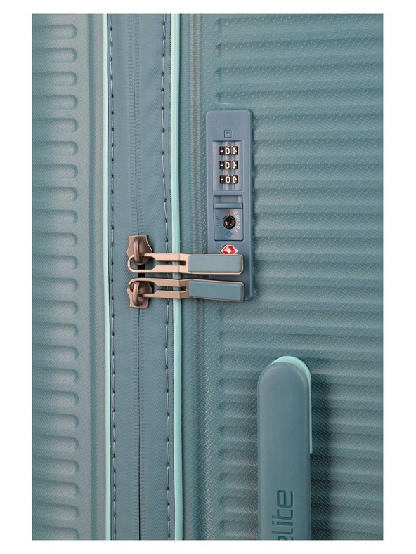 Travelite Ταξιδιωτική βαλίτσα Travelite Roomer Trunk L Aqua