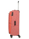 Travelite Ταξιδιωτική βαλίτσα Travelite Skaii 4w L Print Peach