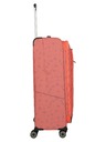 Travelite Ταξιδιωτική βαλίτσα Travelite Skaii 4w L Print Peach