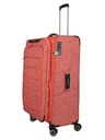 Travelite Ταξιδιωτική βαλίτσα Travelite Skaii 4w L Print Peach