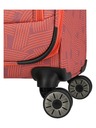 Travelite Ταξιδιωτική βαλίτσα Travelite Skaii 4w L Print Peach
