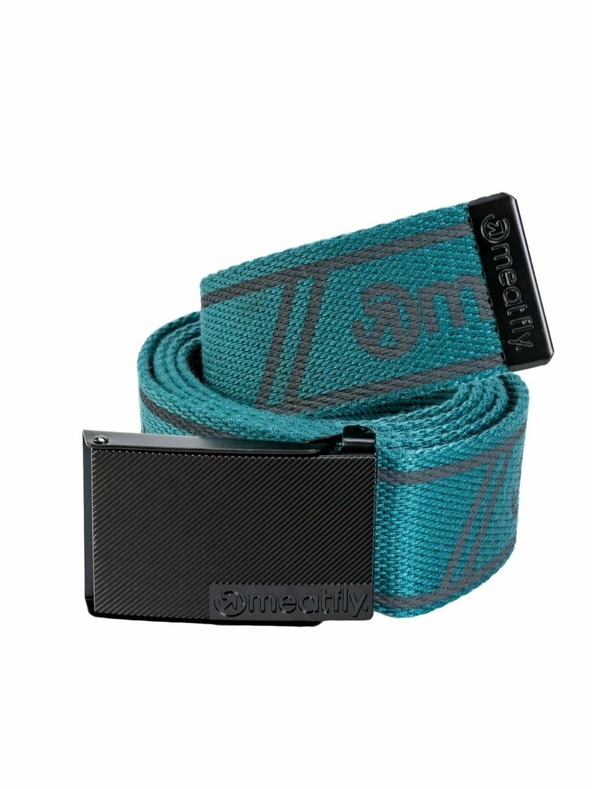 Meatfly Meatfly belt Draco Snake Green | Blue | Size