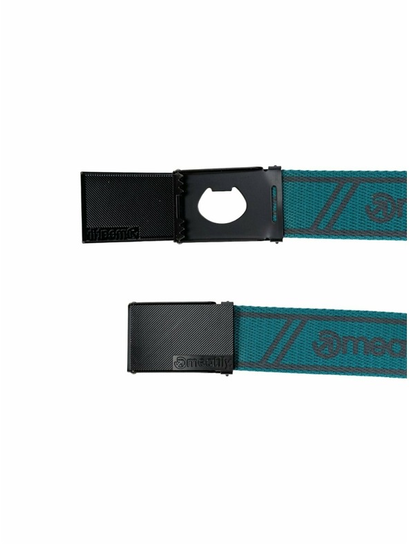 Meatfly Meatfly belt Draco Snake Green | Blue | Size
