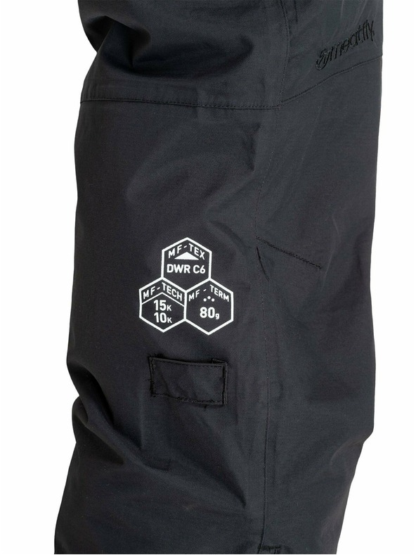Meatfly Meatfly ανδρικό SNB & SKI παντελόνι Gnar Black | Μαύρο | Μέγεθος