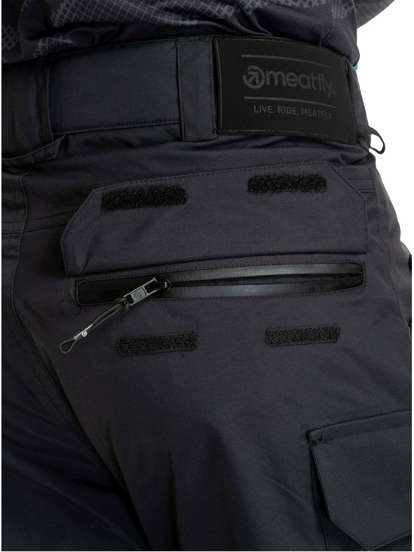 Meatfly Meatfly ανδρικό SNB & SKI παντελόνι Oggy Black | Μαύρο | Μέγεθος