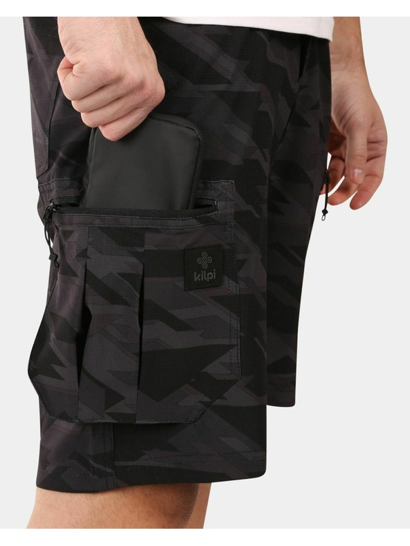 Kilpi Ανδρικό outdoor σορτς Kilpi ASHER Μαύρο