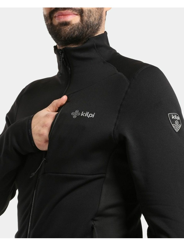 Kilpi Ανδρικό premium λειτουργικό φούτερ Kilpi PREMIO-M Μαύρο
