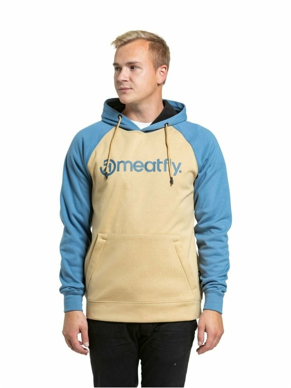 Meatfly Meatfly ανδρικό τεχνικό φούτερ Gravel Light Brown