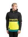 Meatfly Meatfly ανδρικό τεχνικό φούτερ Tason Lime / Black | Μαύρο | Μέγεθος
