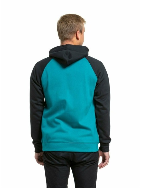 Meatfly Meatfly men's technical sweatshirt Gravel Lime / Dark Teal | Green | Size