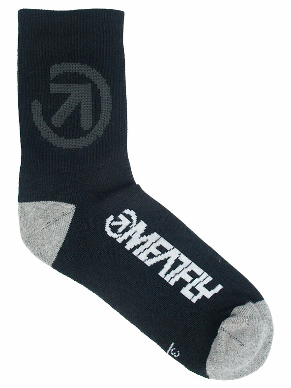 Meatfly Meatfly socks Long Bike Black | Black | Size