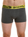 Meatfly Meatfly ανδρικά μπόξερ Balboa Boxershorts Double Pack Grey Heather/Black | Μαύρο | Μέγεθος