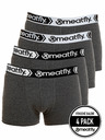 Meatfly Meatfly ανδρικά μπόξερ Balboa Boxershorts Four Pack Grey Heather | Γκρι | Μέγεθος