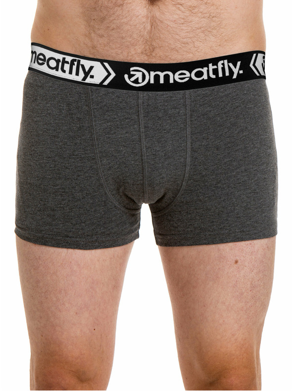 Meatfly Meatfly ανδρικά μπόξερ Balboa Boxershorts Four Pack Grey Heather | Γκρι | Μέγεθος