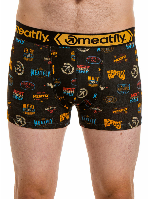 Meatfly Meatfly ανδρικά μπόξερ Balboa Boxershorts Pineapple/Badges Gift Pack