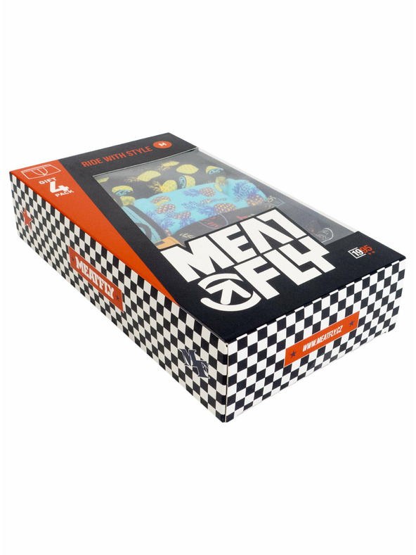 Meatfly Meatfly ανδρικά μπόξερ Balboa Boxershorts Pineapple/Badges Gift Pack