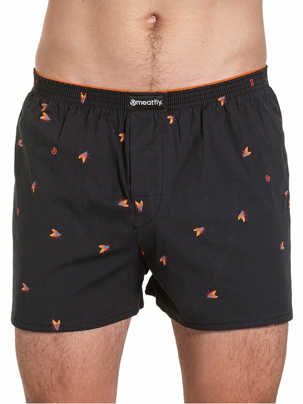Meatfly Meatfly ανδρικά εσώρουχα Agostino Flies Gift Pack | Μαύρο | Μέγεθος
