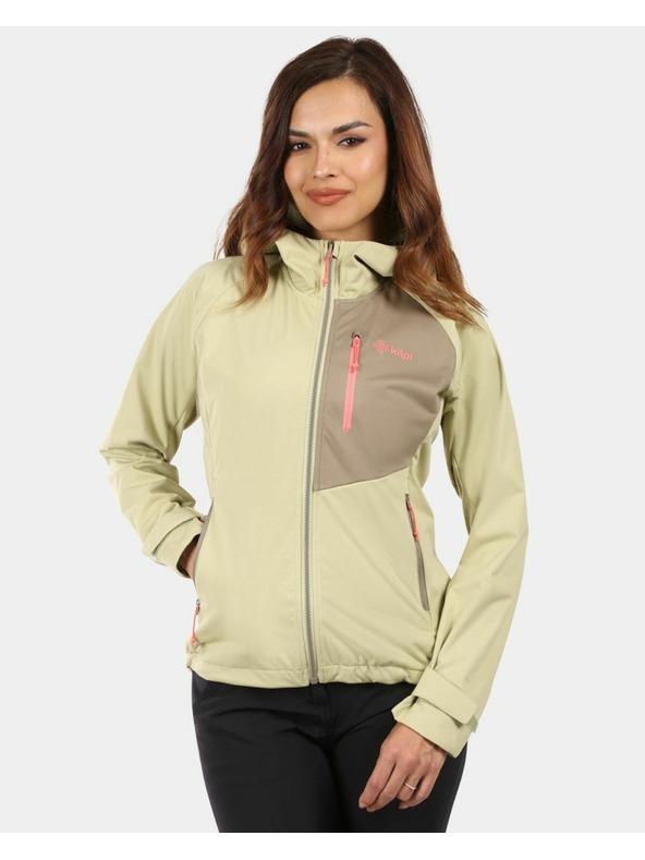 Kilpi Women's softshell jacket Kilpi BELTRA Beige