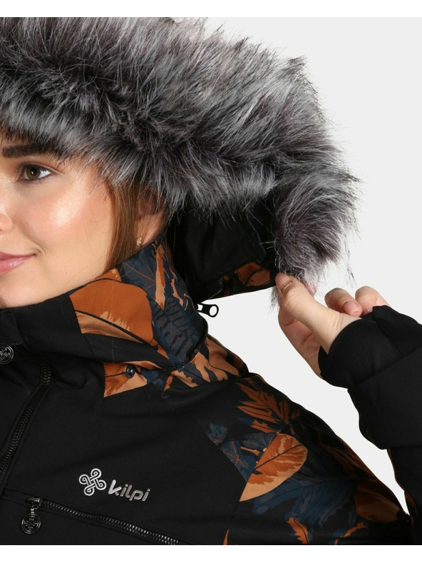 Kilpi Women's ski jacket Kilpi LENA-W Brown