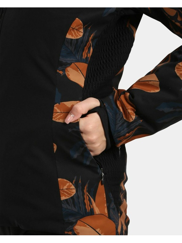 Kilpi Women's ski jacket Kilpi LENA-W Brown