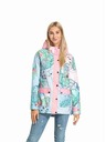 Meatfly Meatfly women's street jacket Xita Mint Flowers