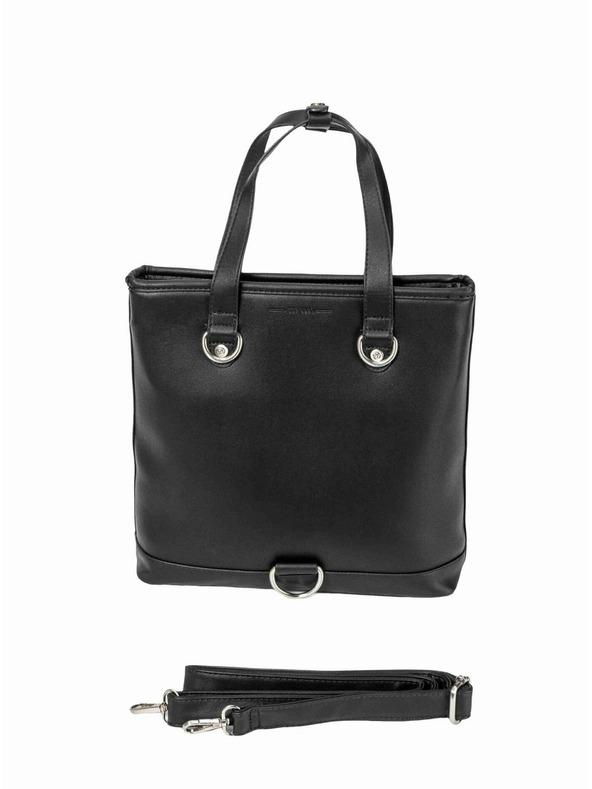 Meatfly Meatfly handbag / backpack Kerry Blossom Black | Black | Volume 7 L