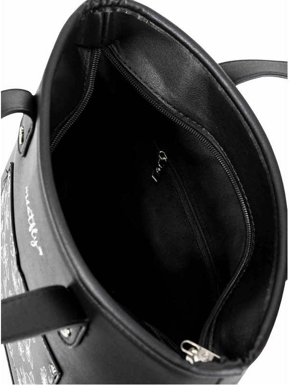 Meatfly Meatfly handbag / backpack Kerry Blossom Black | Black | Volume 7 L