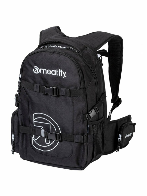 Meatfly Meatfly Backpack Ramble Black 26 L | Black | Volume 26 L