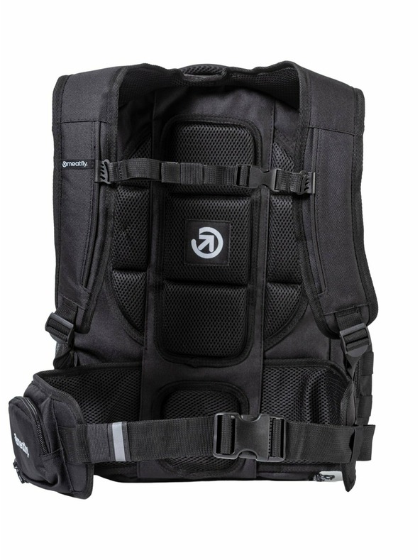 Meatfly Meatfly Backpack Ramble Black 26 L | Black | Volume 26 L