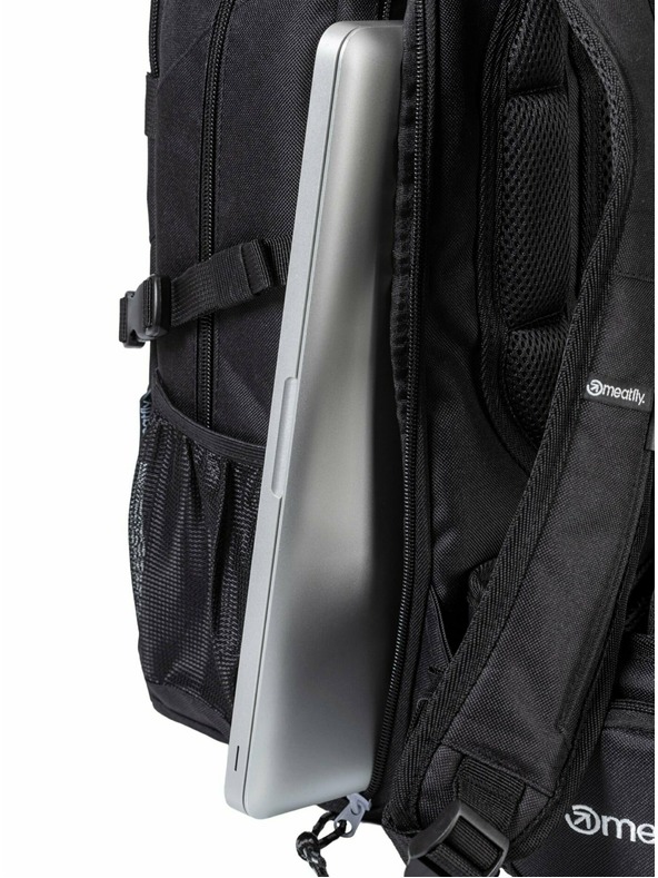 Meatfly Meatfly Backpack Ramble Black 26 L | Black | Volume 26 L