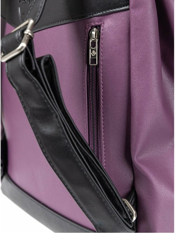 Meatfly Meatfly Backpack Triumph Plum / Black | Black | Volume 16 L