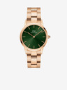 Daniel Wellington Γυναικείο ρολόι σε ροζ-χρυσό χρώμα Daniel Wellington Iconic Emerald